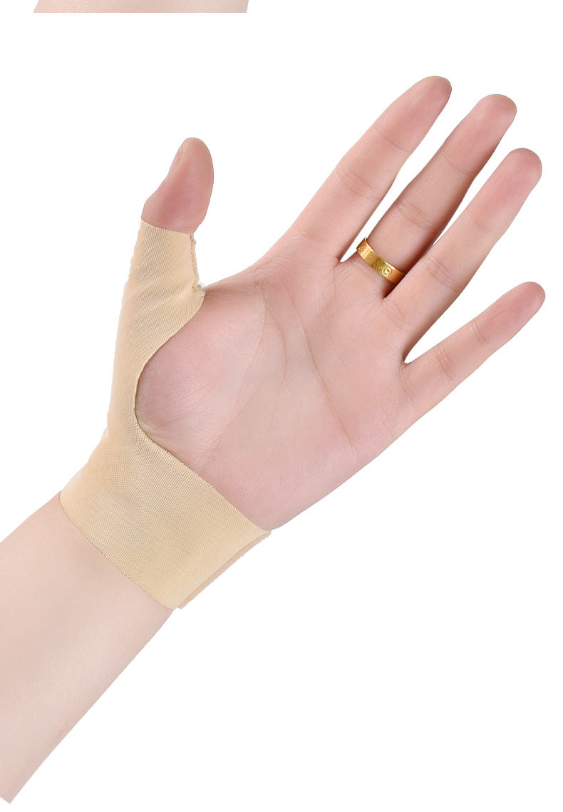Wrist024e Breathable Elastic Wrist Support with Silicone Pad - 3-Size Compression for Pain Relief