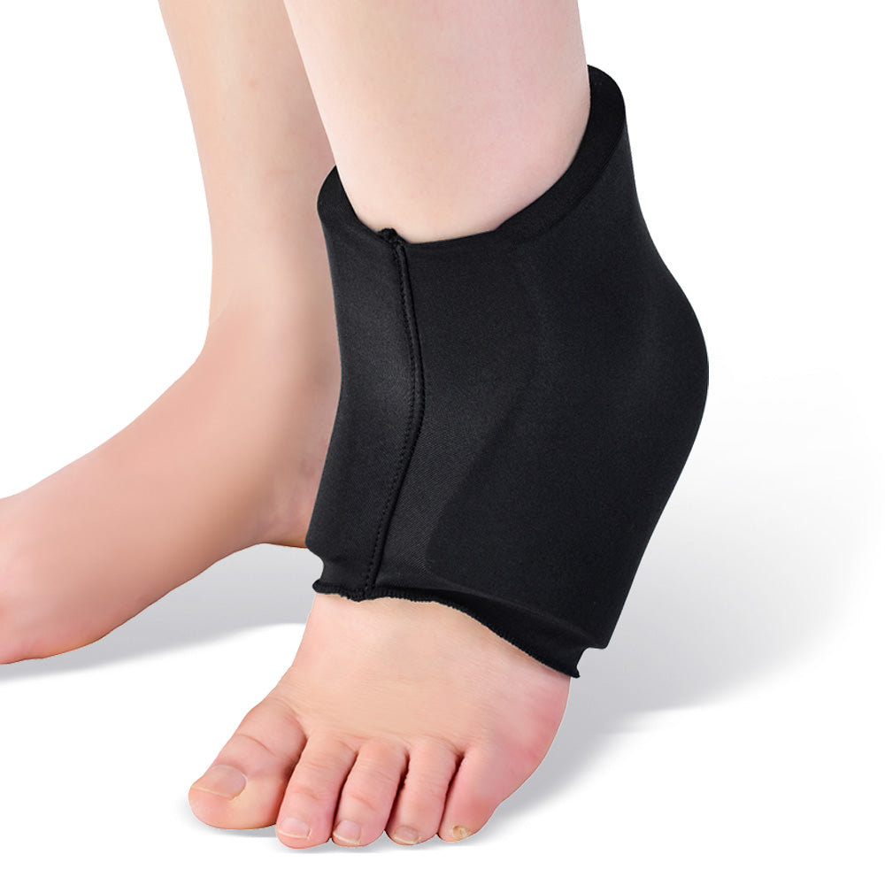 Ankle Ice Pack Wrap for Swelling & Sprained Ankle Brace for Women & Men, Cold Therapy Support Compression Socks, Plantar Fasciitis & Achilles Tendonitis Relief, Sore Feet & Heel