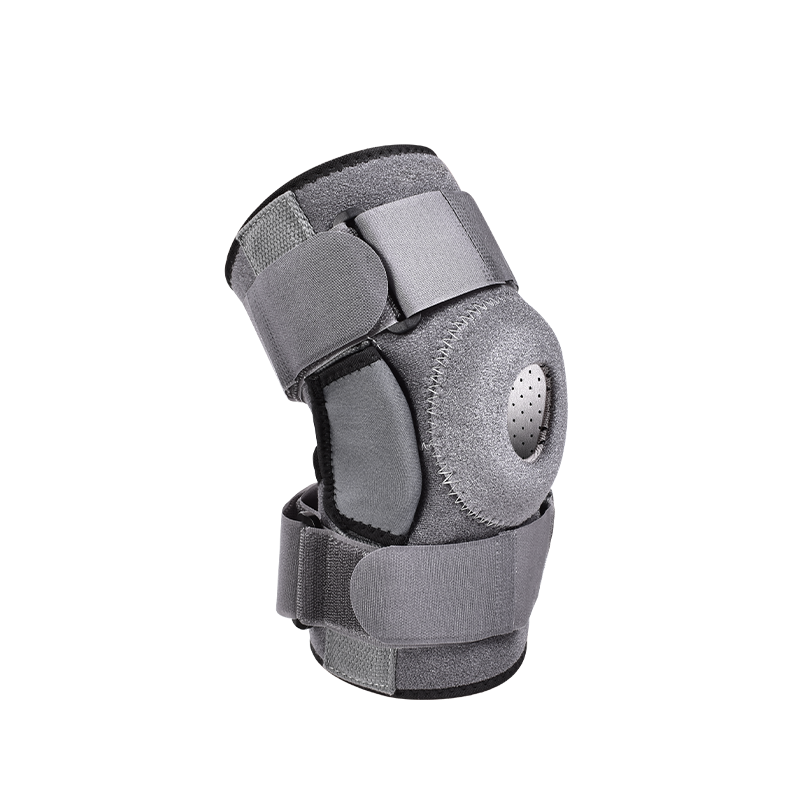 Knee008 Woven Knee Brace, Nylon Material with Silicone Shock Absorption, Multiple Sizes, Breathable & Sports-Friendly for Knee Joint Pain Relief & Protection