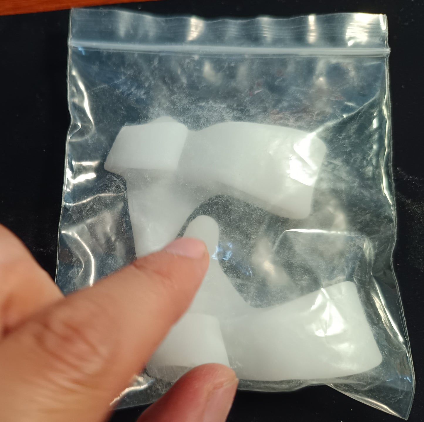 ZRWC07 Hammer Toe Crest Pads and spacer by Fromufoot for silicone toe Support, gel toe separators