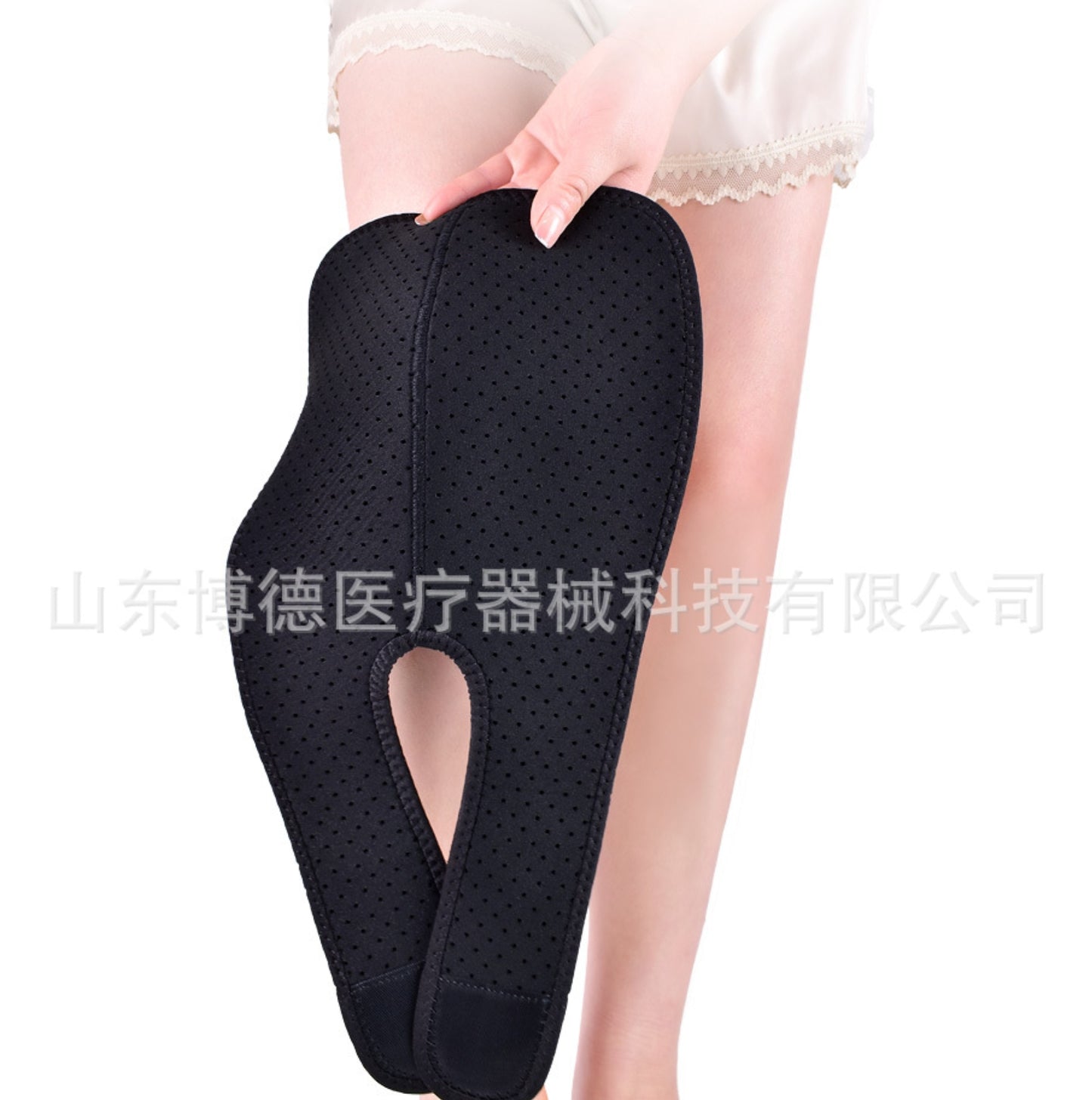Knee017E Knee Brace Support Sleeve For Arthritisr, Sports, Open Patella Protector Wrap
