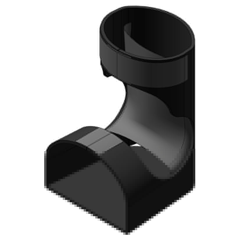 Factory production display of OEM neoprene Achilles heel sleeves.