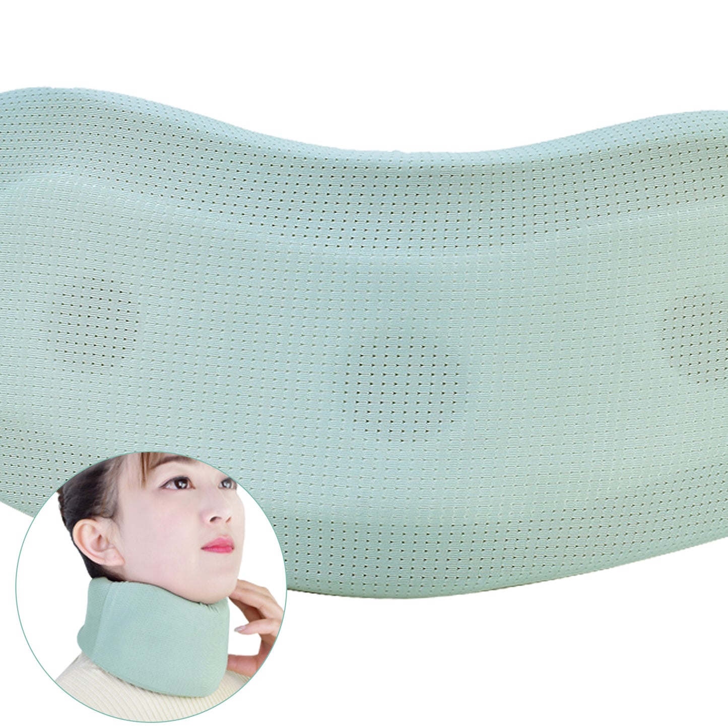 Portable U-Shaped Neck Pillow for Airplane and Car Use
