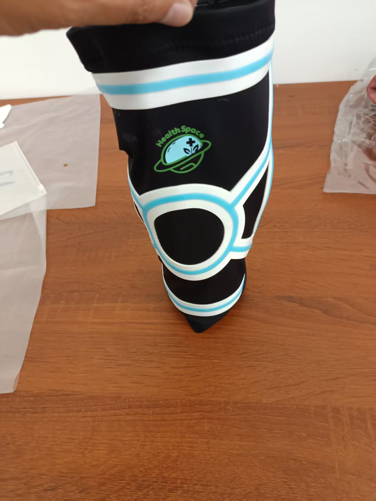 Knee002 Silicone gel joint knee sleeve compression knee supporter