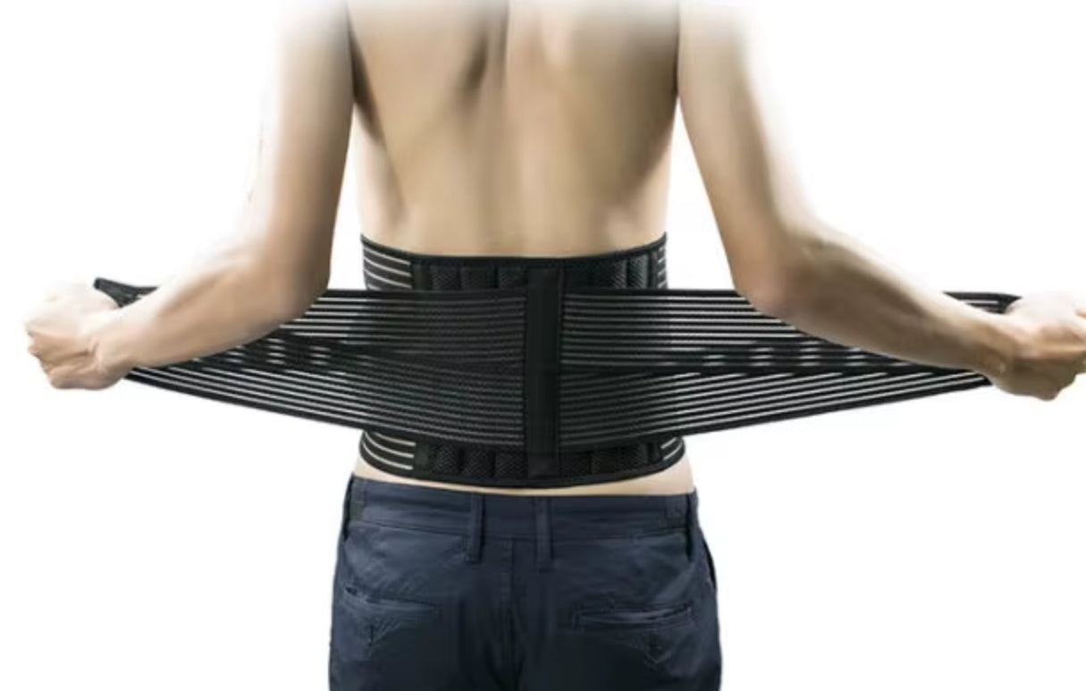 Lumbar022 Lower Back Brace with Support Springs - Neoprene Lumbar Support for Pain & Sciatica Relief | OEM Manufacturing