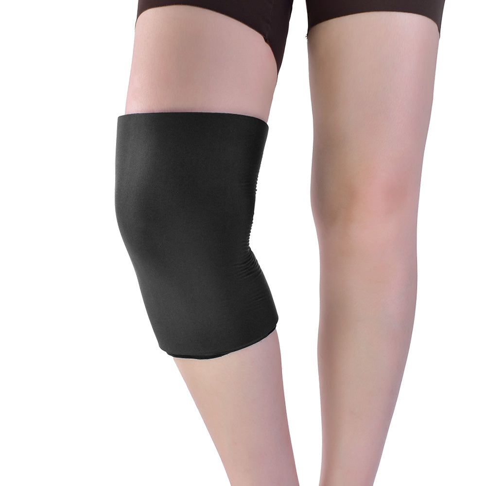 wear a  cold therapy knee wrap