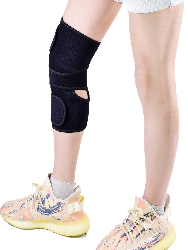 M17B Knee Brace Support Sleeve For Arthritisr, Sports, Open Patella Protector Wrap