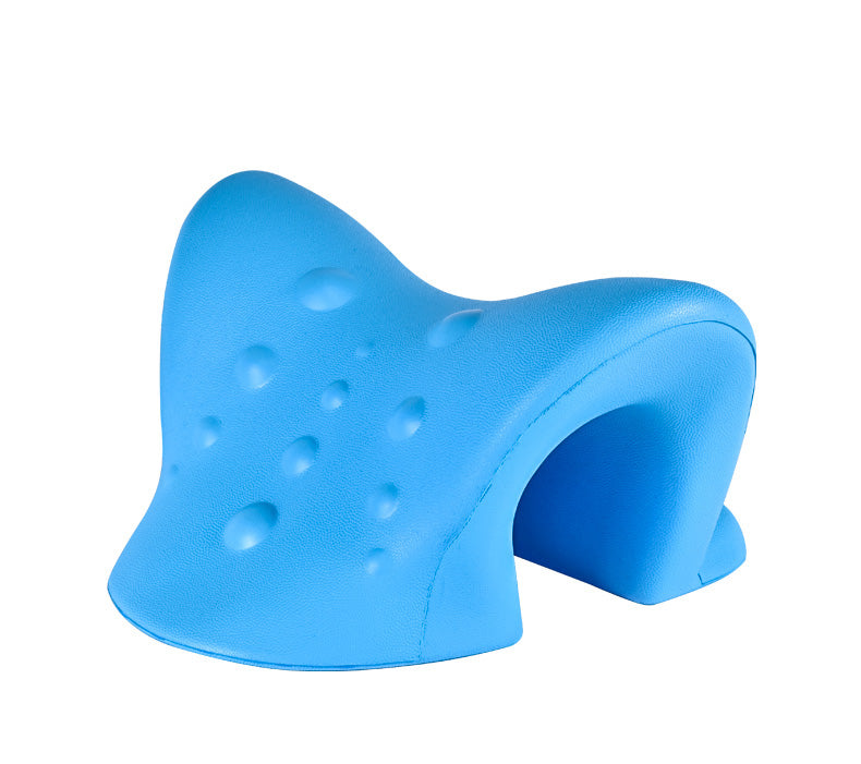 Neck and Shoulder Relaxer, Cervical Traction Device for TMJ Pain Relief and Cervical Spine Alignment, Chiropractic Pillow Neck