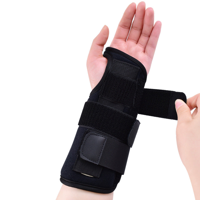 Wrist001  Brace for Carpal Tunnel, Adjustable Wrist Support Brace with Splints Right Hand, Small/Medium, Arm Compression Hand Suppor