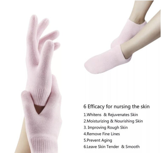 ZRWA23 Moisturizing Gel spa Gloves for hand crack hands beauty