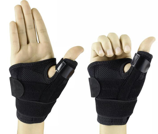 ZRWA25F  Gym Wrist Brace Thumb Support Correction Pain Relief Stabiliser Arthritis
