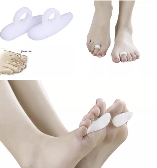 ZRWC07 Hammer Toe Crest Pads and spacer by Fromufoot for silicone toe Support, gel toe separators