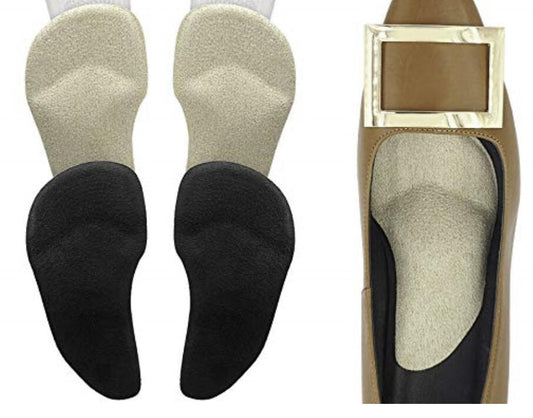 E01A Super Arch Support Soft PU Foam insoles/Foot Cushion Forefoot Gel Pad Shoes
