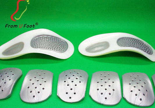E06 Arch support medical shoe insoles correcting flat feet