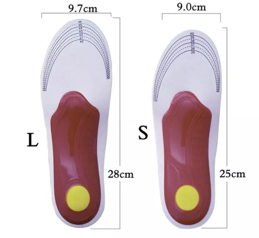 E15 Flatfoot Orthopedic Orthotic Arch Support Insole Flat foot Corrector Shoe Insole