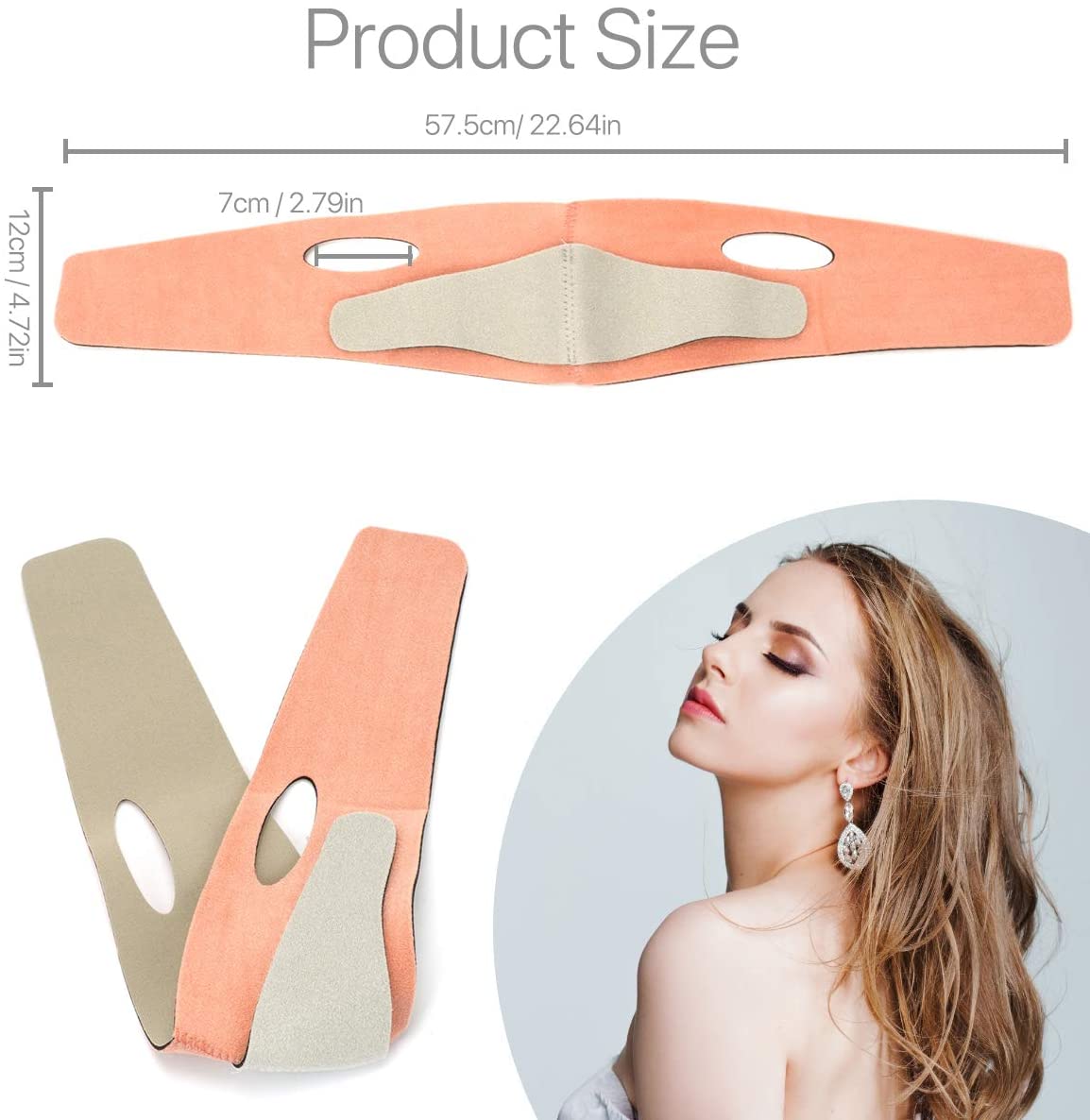 Facial Slimming Strap V Shaped Line