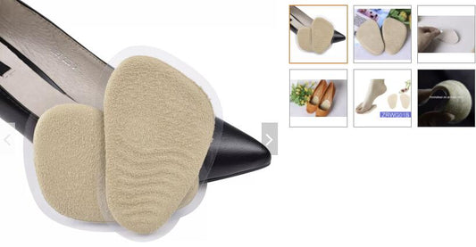 G01B Metatarsal Ball of Foot Forefoot Pads High Heel Cushion Inserts for Women