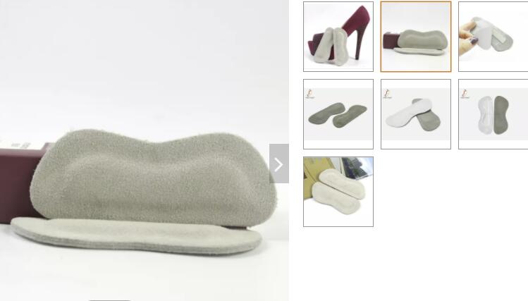 G02B High Heel Shoe Cushion Insole Inserts pads bull leather heel grip heel liner shoe cushion