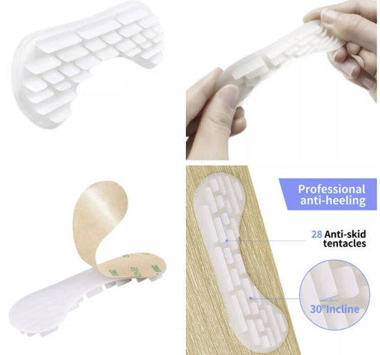 G22 4D Silicone Gel Heel Back Liner Pads Insoles Foot Care Cushions Stickers