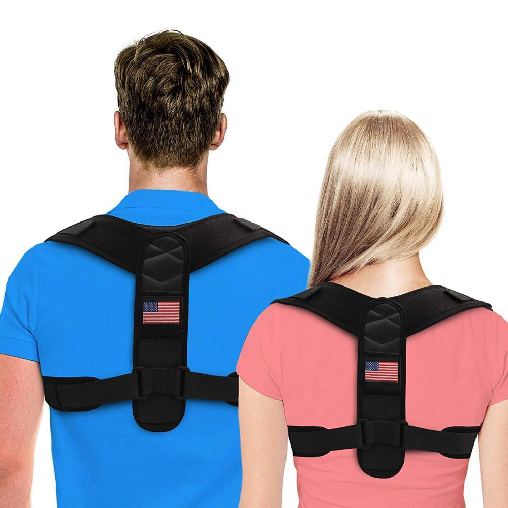 M30  Posture Corrector Adjustable Upper Back Brace For Clavicle To Support Neck, Back