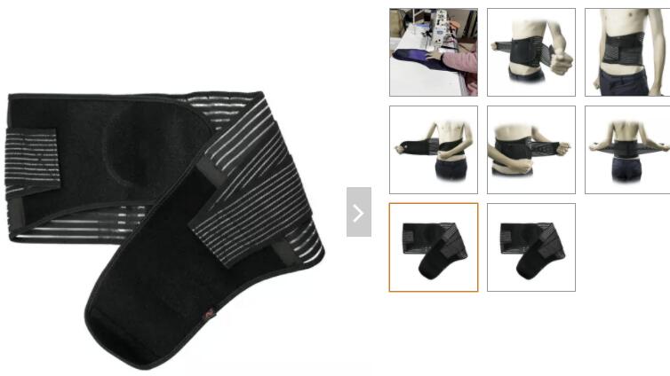 Neoprene Lumbar Support Brace for Sciatica Pain Relief