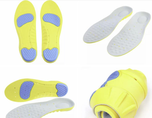 ZRWR05 Memory Foam Insoles, Providing Excellent Shock Absorption and Cushioning for Feet Relief, Comfortable Insoles