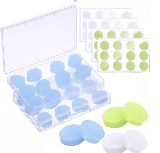 EAR001 Noise Reduction Ear Plugs Molded Silicone Earplugs for swimming works