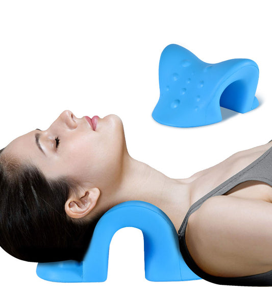NECK003 OEM Neck and Shoulder Relaxer  Cervical Traction Device for TMJ Pain Relief, Spine Alignment Muscle Relaxation Chiropractic Pillow