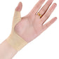Wrist024e Breathable Elastic Wrist Support with Silicone Pad - 3-Size Compression for Pain Relief