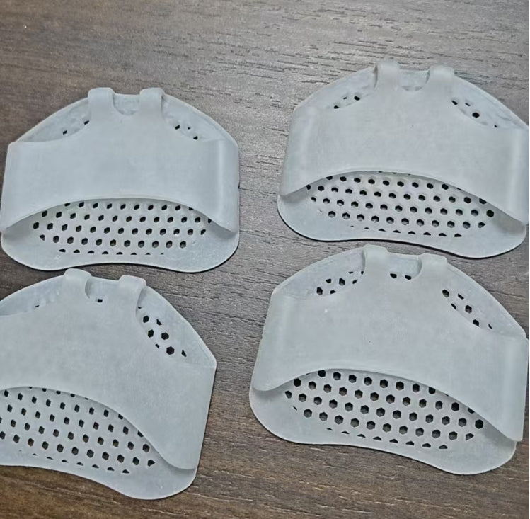 C42 Soft Gel Forefoot Pads for Metatarsal Support, Shock Absorption, Anti-Slip Comfort