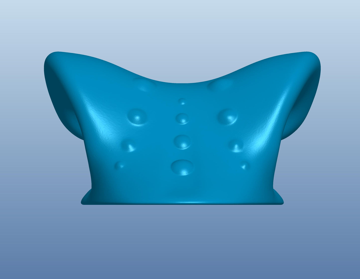 NECK002 OEM Neck and Shoulder Relaxer  Cervical Traction Device for TMJ Pain Relief, Spine Alignment Muscle Relaxation Chiropractic Pillow