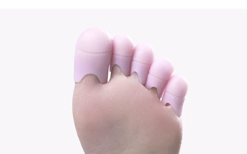 C01B Silicone Finger and Toe Cap Toe Protector Gel Finger Protector for Corns and Calluse