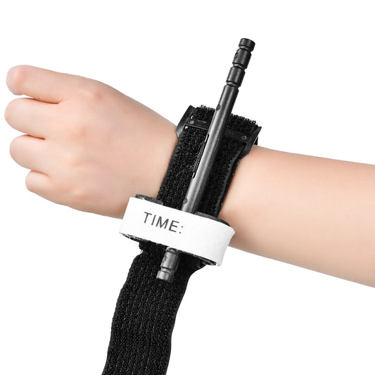 SOF Tourniquet (Generation 5) - Military-Grade Tourniquet for Severe Bleeding Control, Essential First Aid for Tactical, Emergency, and Civilian Use (Black), TacMed Solutions