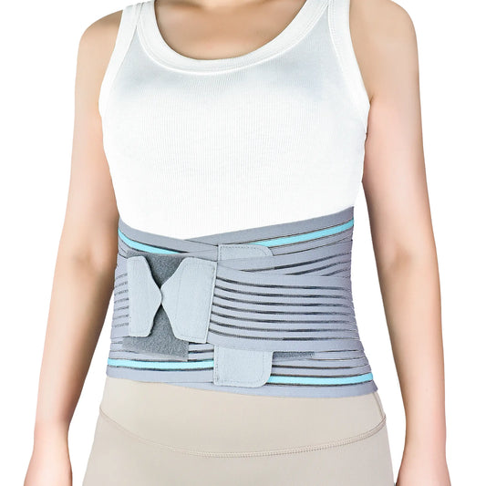 Lumbar001 Back Brace for Lower Back Pain Women with Bionic Support System, Adjustable Knitted Lumbar Support Belt, Breathable Mesh Design with Lumbar Pad,for Herniated Disc,Sciatica,Scoliosis (Copy)