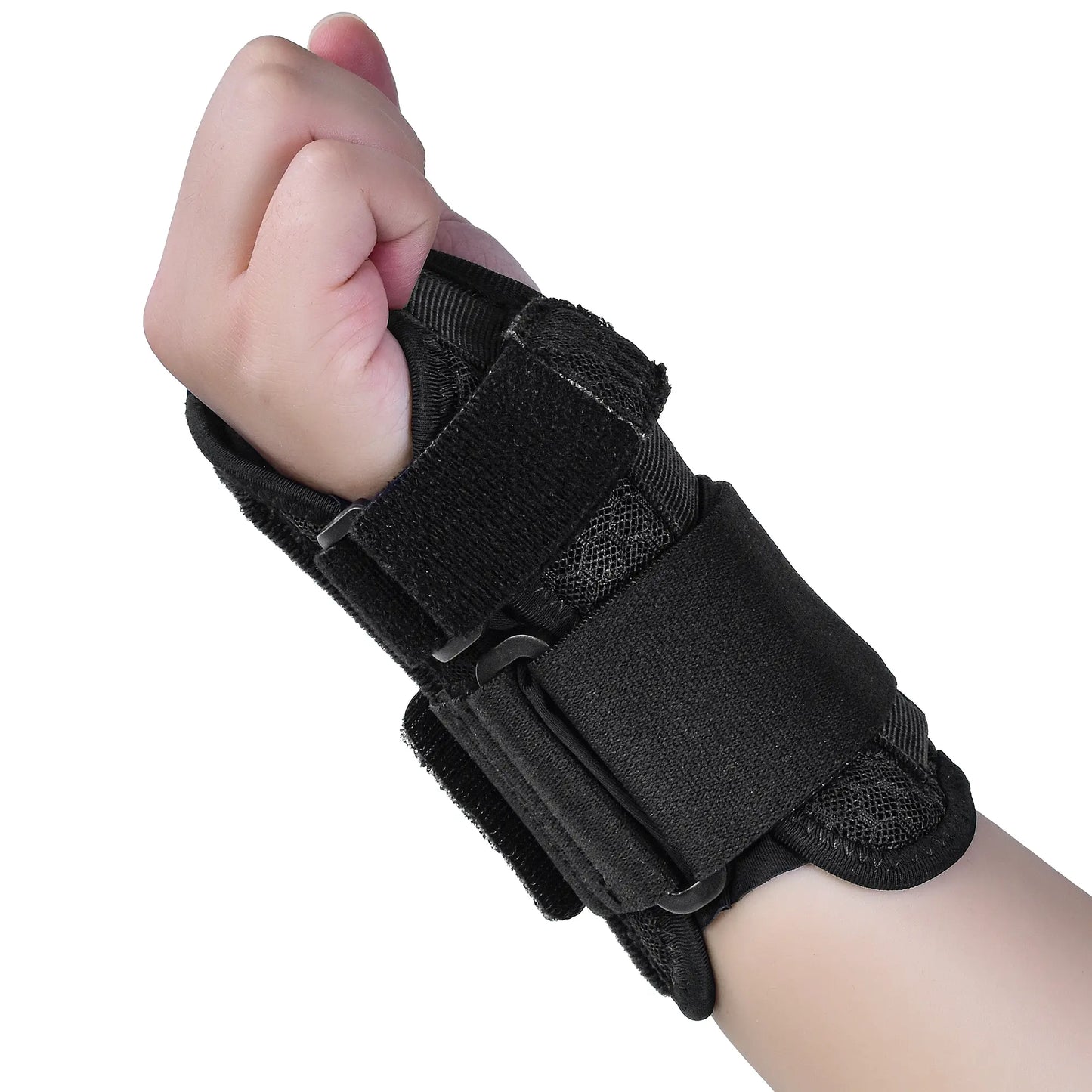 Muñequera Wrist001 para túnel carpiano, muñequera ajustable con férulas para mano derecha, talla pequeña/mediana, soporte de compresión para brazo y mano.