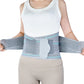 Lendenwirbelstütze für Frauen mit unteren Rückenschmerzen, mit bionischem Stützsystem, verstellbarem gestricktem Lendengurt, atmungsaktivem Mesh-Design mit Lendenpolster, bei Bandscheibenvorfall, Ischialgie, Skoliose
