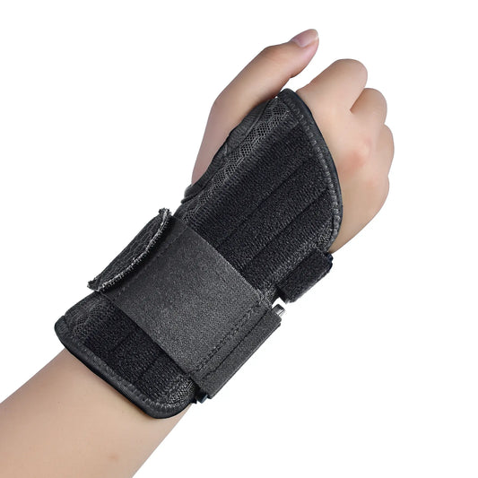 Wrist007  Brace for Carpal Tunnel, Adjustable Wrist Support Brace with Splints Right Hand, Small/Medium, Arm Compression Hand Support