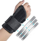 Muñequera Wrist001 para túnel carpiano, muñequera ajustable con férulas para mano derecha, talla pequeña/mediana, soporte de compresión para brazo y mano.