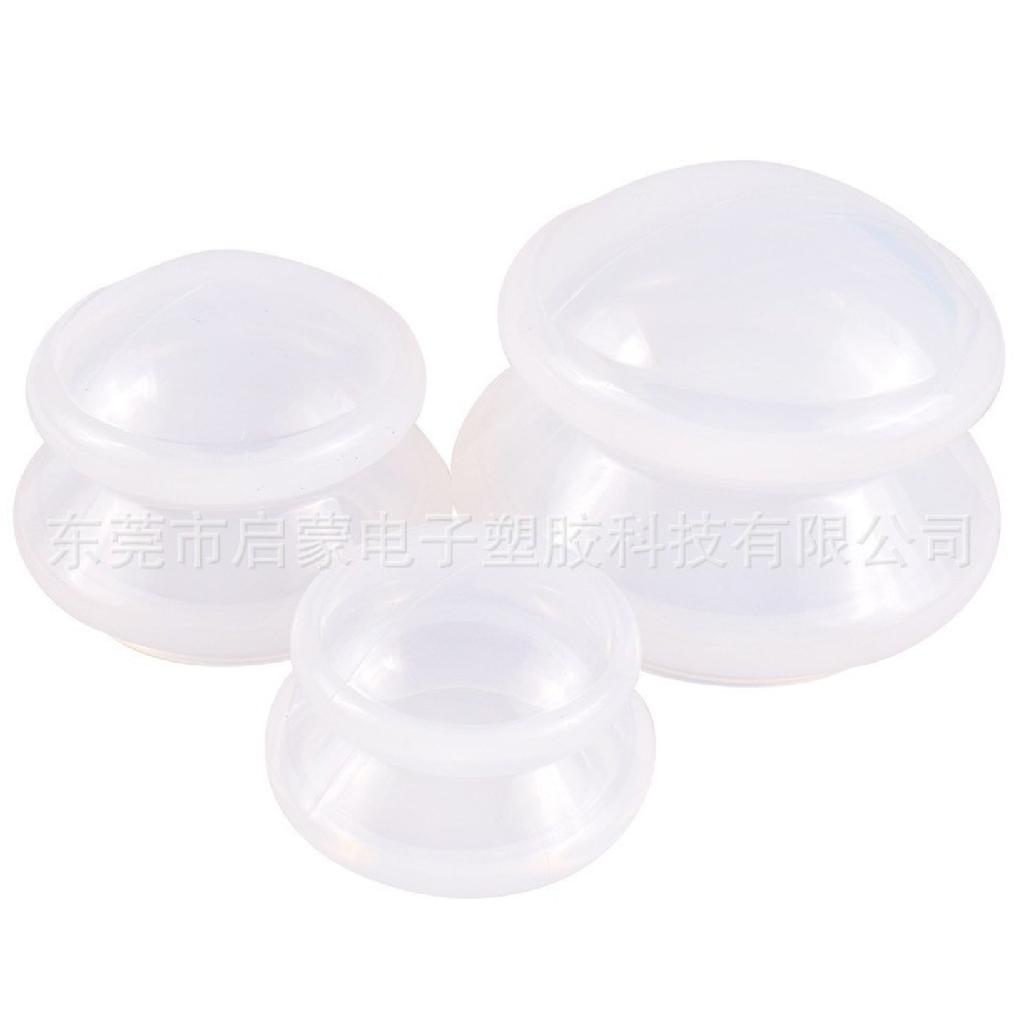 Back018 Silicone Cupping Therapy Set  Vacuum Massage Cups for Muscle Recovery, Blood Circulation & Deep Tissue Relief