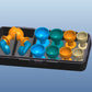 36dB sound isolating reusable silicone earplugs storage box