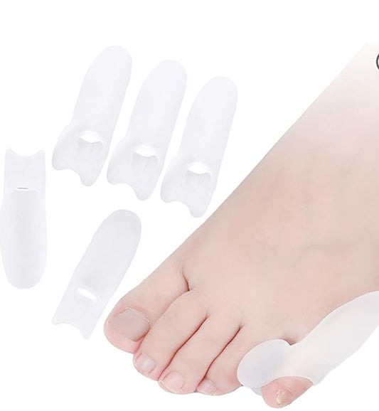 C08C Silicone Toe Straightener – Adjustable Toe Separator for Alignment & Bunion Relief