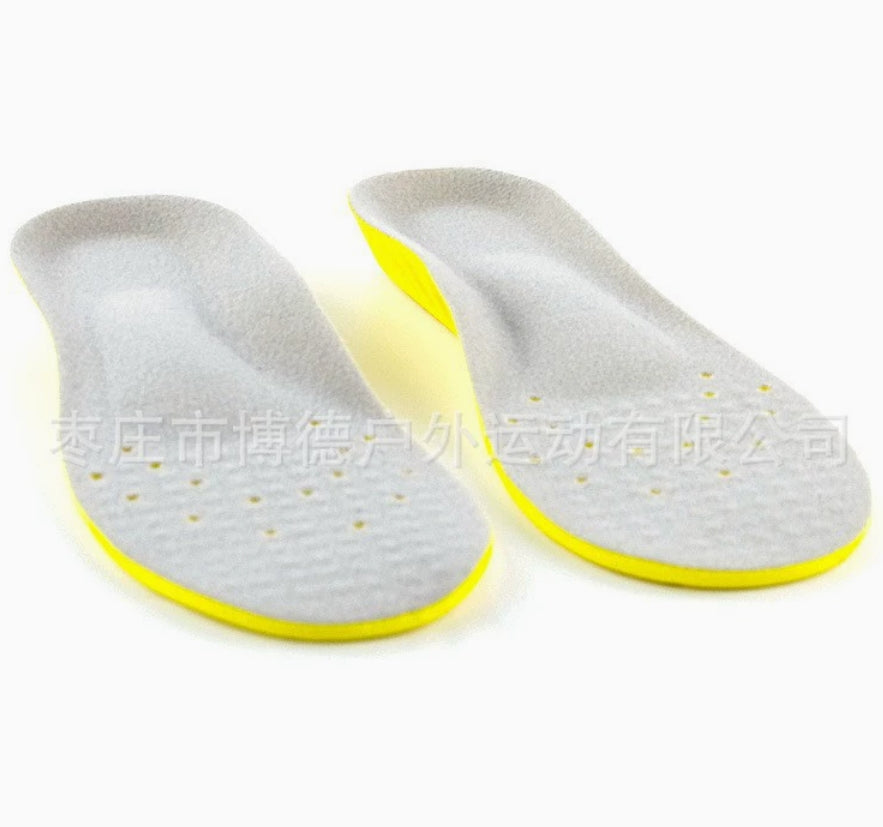 R03 High Density Super Soft Pu Orthopedic Insoles Acupressure Foot Insole for for Flat Feet