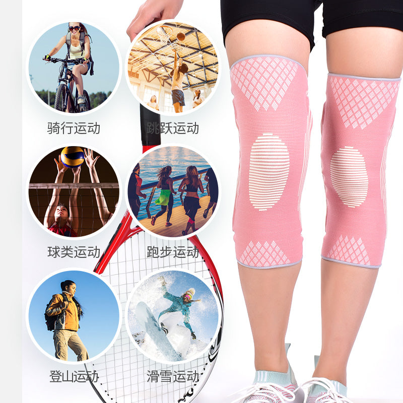 Knee007 Woven Knee Brace, Nylon Material with Silicone Shock Absorption, Multiple Sizes, Breathable & Sports-Friendly for Knee Joint Pain Relief & Protection
