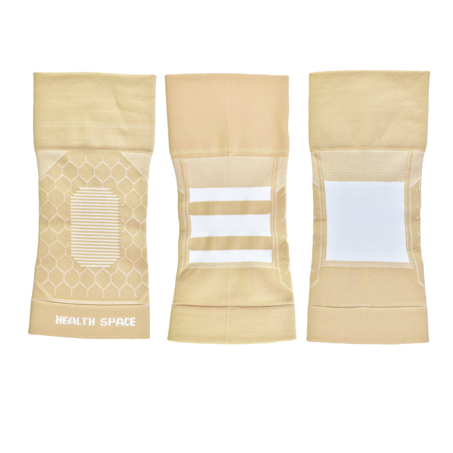 Knee003 Woven Knee Brace, Nylon Material with Silicone Shock Absorption, Multiple Sizes, Breathable & Sports-Friendly for Knee Joint Pain Relief & Protection