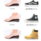 F09C Invisible Height Increase Insoles – PU Foam Cushion Lift Inserts for Shoes