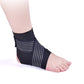 Ankle030B Breathable Ankle Support Sleeve - Lightweight Ankle Brace, Compression Sock for Joint Stability & Pain Relief | Lycra & Elastic