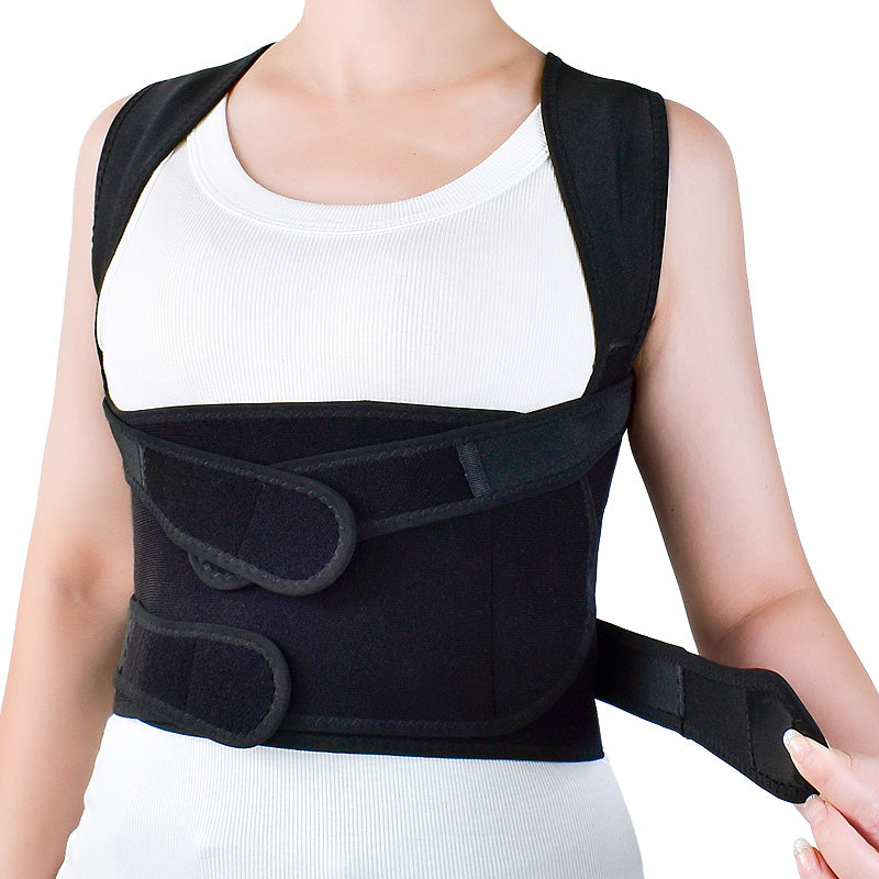 Back002 breathable back brace upper lowor back supports Back support for posture corrector
