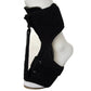 Active individual using the foam ankle brace for safe recovery after a sports sprain or accidental fall.