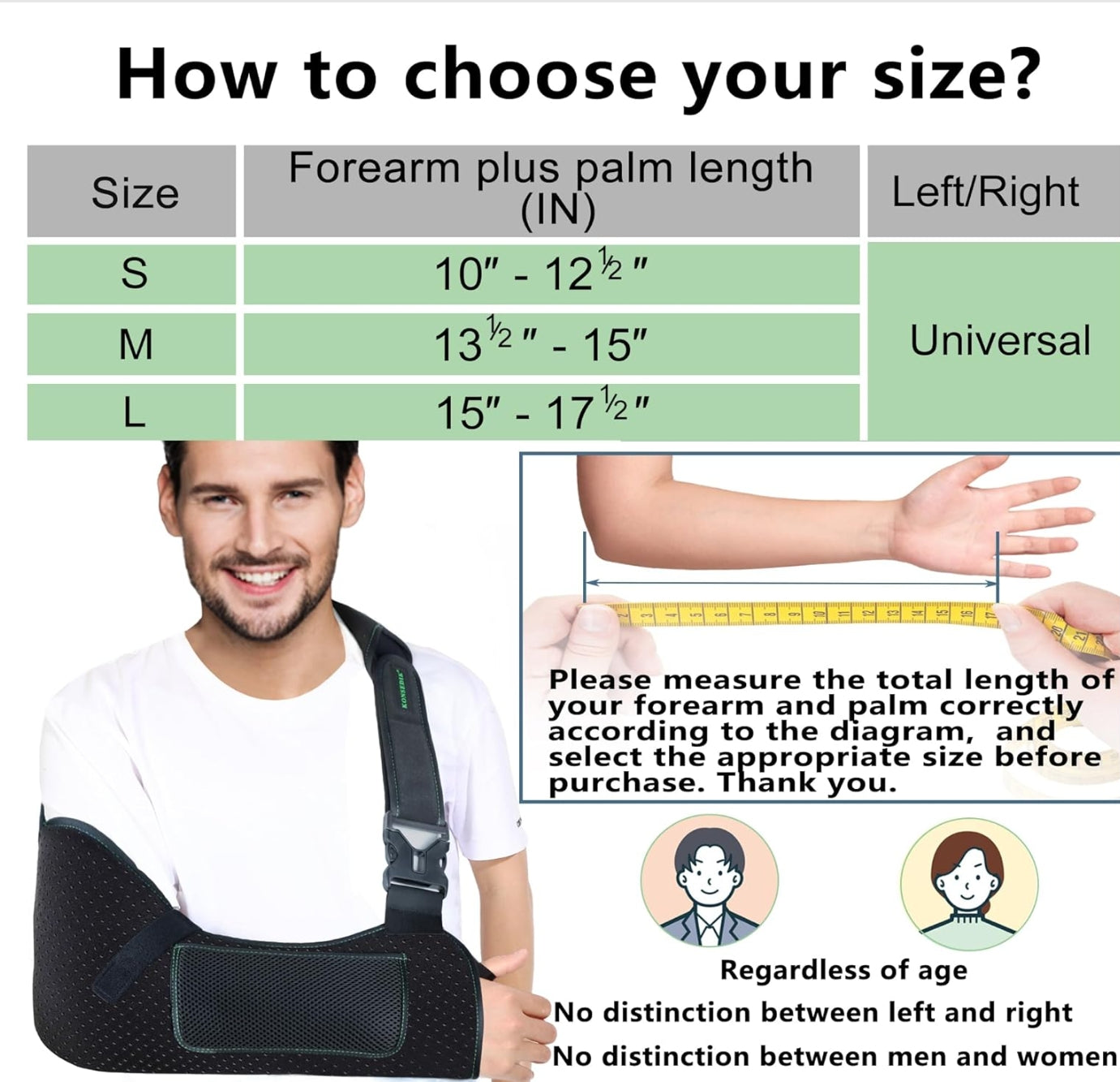 Shoulder Belt Approved Single Adjustable Shoulder Brace arm brace 