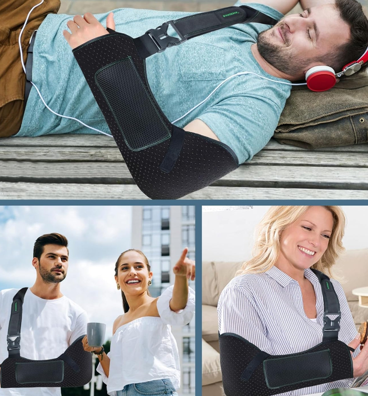 Shoulder Belt Approved Single Adjustable Shoulder Brace arm brace 